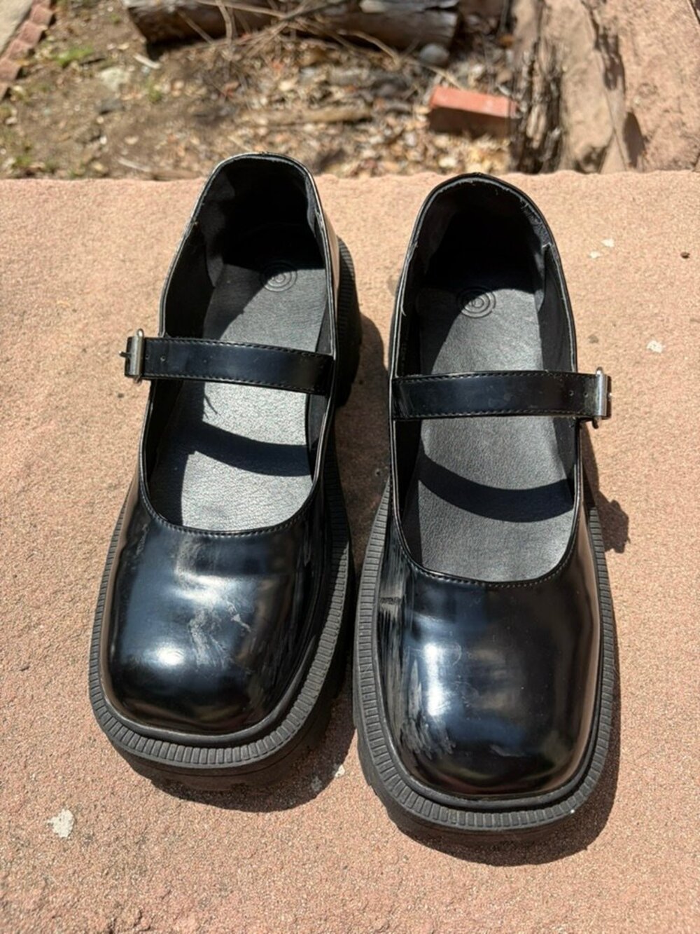UO maryjanes patent leather